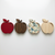 Apple Large Wood Cutout Craft Blank, Unfinished Baltic Birch DIY Shape for Crafts and Decor