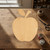 Apple Wood Cutout Craft Blank, Unfinished Baltic Birch DIY Shape for Crafts and Decor