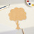 Apple Tree Wood Cutout - Unfinished Baltic Birch Craft Shape