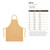Apron Wood Cutout for Crafts, Unfinished Baltic Birch Craft Shape