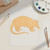 Armadillo Wood Cutout Craft Blank, Unfinished Baltic Birch DIY Shape for Crafts and Decor