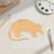 Armadillo Wood Cutout for Crafts, Unfinished Baltic Birch Craft Shape