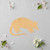 Armadillo Wood Cutout for Crafts, Unfinished Baltic Birch Craft Shape