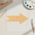 Arrow 3 Wood Cutout for Crafts, Unfinished Baltic Birch Craft Shape