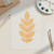 Ash Leaf Wood Cutout Craft Blank, Unfinished Baltic Birch DIY Shape for Crafts and Decor