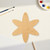 Asterisk Wood Cutout - Unfinished Baltic Birch Craft Shape