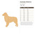 Australian Shepherd Wood Cutout for Crafts, Unfinished Baltic Birch Craft Shape