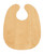Baby Bib Wood Cutout Craft Blank, Unfinished Baltic Birch DIY Shape for Crafts and Decor