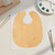 Baby Bib Wood Cutout for Crafts, Unfinished Baltic Birch Craft Shape