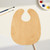 Baby Bib Wood Cutout for Crafts, Unfinished Baltic Birch Craft Shape