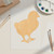 Baby Chick Wood Cutout Craft Blank, Unfinished Baltic Birch DIY Shape for Crafts and Decor