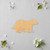 Badger 2 Wood Cutout - Unfinished Baltic Birch Craft Shape