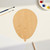Balloons Wood Cutout Craft Blank, Unfinished Baltic Birch DIY Shape for Crafts and Decor