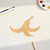 Banana Peel Wood Cutout for Crafts, Unfinished Baltic Birch Craft Shape