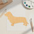 Basset Hound Wood Cutout for Crafts, Unfinished Baltic Birch Craft Shape