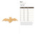 Bat 1 Wood Cutout - Unfinished Baltic Birch Craft Shape