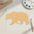 Bear 2 Wood Cutout - Unfinished Baltic Birch Craft Shape