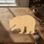 Bear 2 Wood Cutout for Crafts, Unfinished Baltic Birch Craft Shape