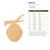 Beehive Wood Cutout - Unfinished Baltic Birch Craft Shape
