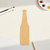 Beer Bottle Wood Cutout for Crafts, Unfinished Baltic Birch Craft Shape