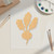 Beet Wood Cutout - Unfinished Baltic Birch Craft Shape