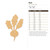 Beet Wood Cutout - Unfinished Baltic Birch Craft Shape