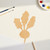 Beet Wood Cutout for Crafts, Unfinished Baltic Birch Craft Shape