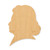 Beethoven Wood Cutout - Unfinished Baltic Birch Craft Shape