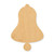 Bell Wood Cutout - Unfinished Baltic Birch Craft Shape