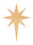 Bethlehem Star Wood Cutout Craft Blank, Unfinished Baltic Birch DIY Shape for Crafts and Decor