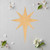 Bethlehem Star Wood Cutout Craft Blank, Unfinished Baltic Birch DIY Shape for Crafts and Decor