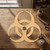 Biohazardsymbol Wood Cutout - Unfinished Baltic Birch Craft Shape