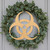 Biohazardsymbol Wood Cutout - Unfinished Baltic Birch Craft Shape