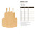 Birthday Cake Wood Cutout Craft Blank, Unfinished Baltic Birch DIY Shape for Crafts and Decor
