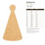 Birthday Hat Wood Cutout Craft Blank, Unfinished Baltic Birch DIY Shape for Crafts and Decor