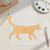 Cat 3 Wood Cutout for Crafts, Unfinished Baltic Birch Craft Shape