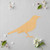 Blackbird Wood Cutout for Crafts, Unfinished Baltic Birch Craft Shape