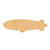 Blimp Wood Cutout for Crafts, Unfinished Baltic Birch Craft Shape
