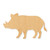 Boar Wood Cutout - Unfinished Baltic Birch Craft Shape