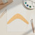 Boomerang Wood Cutout for Crafts, Unfinished Baltic Birch Craft Shape