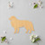 Bordercollie Wood Cutout - Unfinished Baltic Birch Craft Shape