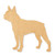 Boston Terrier Wood Cutout - Unfinished Baltic Birch Craft Shape