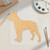 Boston Terrier Wood Cutout - Unfinished Baltic Birch Craft Shape