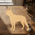Boston Terrier Wood Cutout - Unfinished Baltic Birch Craft Shape