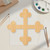 Botany Cross 1 Wood Cutout - Unfinished Baltic Birch Craft Shape