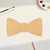 Bow Tie 2 Wood Cutout - Unfinished Baltic Birch Craft Shape