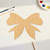 Bow Wood Cutout - Unfinished Baltic Birch Craft Shape
