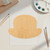 Bowler Hat Wood Cutout for Crafts, Unfinished Baltic Birch Craft Shape