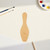 Bowling Pin Wood Cutout for Crafts, Unfinished Baltic Birch Craft Shape