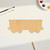 Boxcar Wood Cutout - Unfinished Baltic Birch Craft Shape